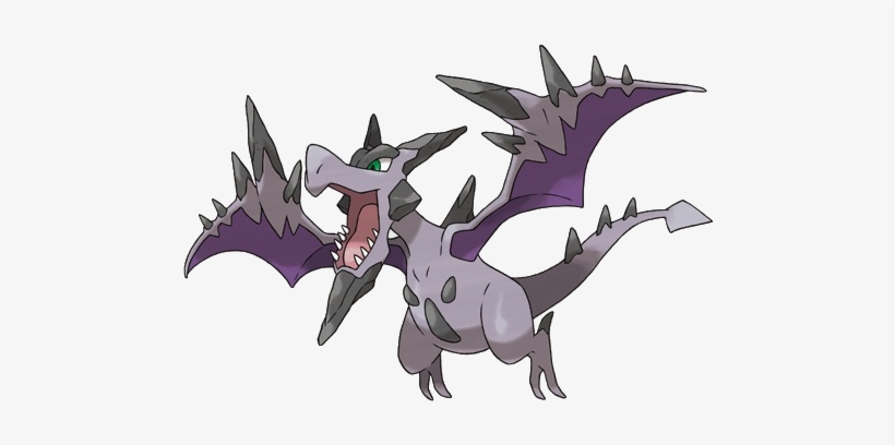 Mega Aerodactyl - Pokemon Alola Region Sticker Book, transparent png