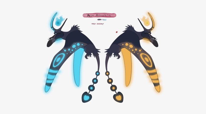 By Some Crazy Stroke Of Luck One Clear Alolan Night, - Aerodactyl Variants, transparent png
