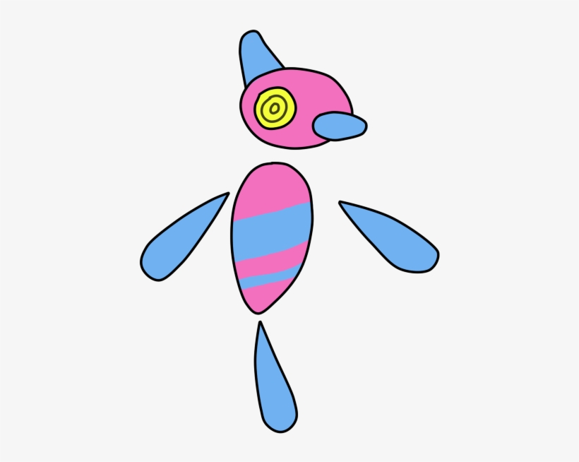 Porygon Z - Tutorial, transparent png