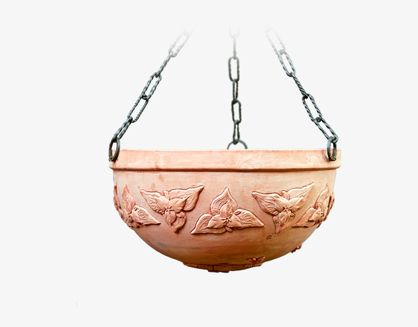 Hanging Flower Pot By Richard Hartlage - Flowerpot, transparent png