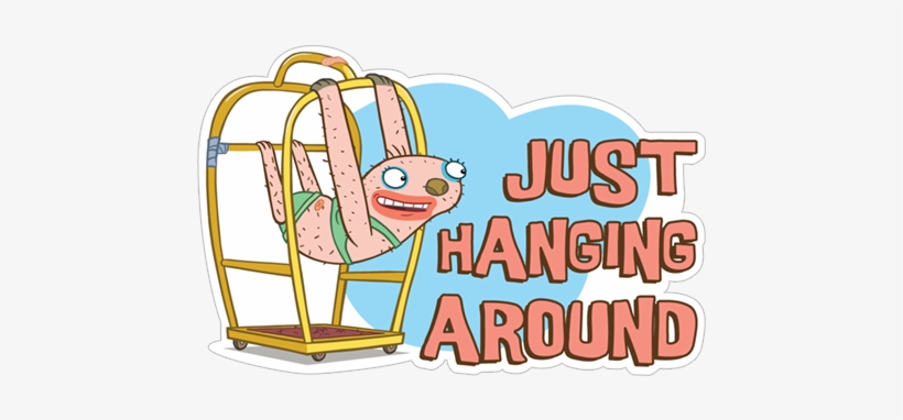 Just Hanging Around - Almost Naked Animals, transparent png