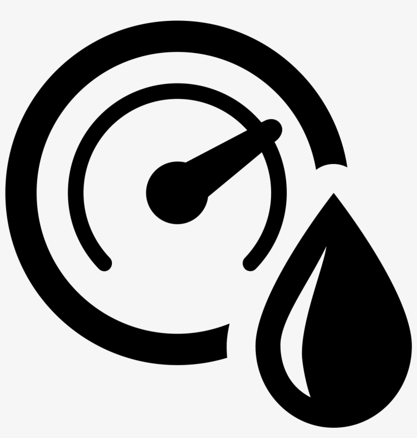 A Humidity Icon Is Shown With A Circle And Inside The - Humidity Icon, transparent png