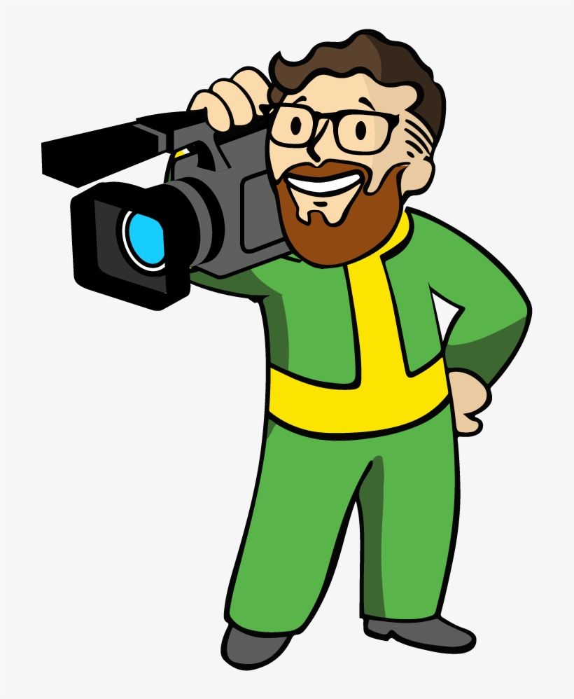My Vault Boy Camera Man - Transparent Vault Boy Png, transparent png