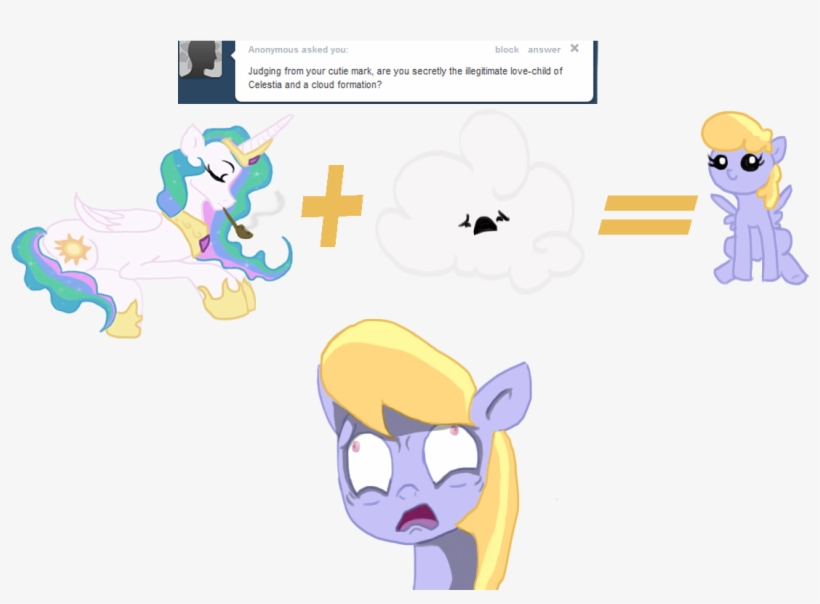 Pcjoyce, Ask, Ask Cloud Kicker, Cloud, Cloud Kicker, - Princess Celestia, transparent png