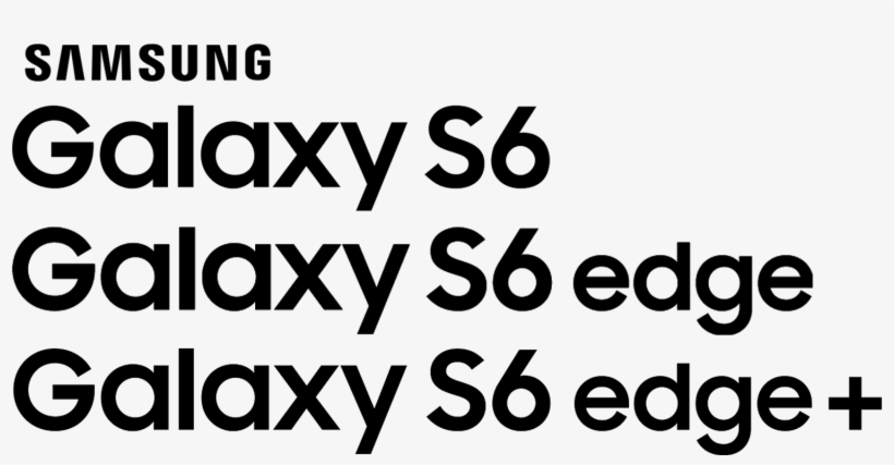 S6, S6 Edge & S6 Edge - Samsung Galaxy S6 Edge Plus Logo, transparent png