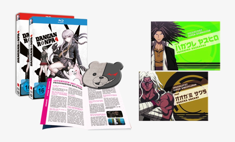 Danganronpa The Animation German Bluray Volume 4 - Danganronpa The Animation Vol.7 [blu-ray+cd Limited, transparent png