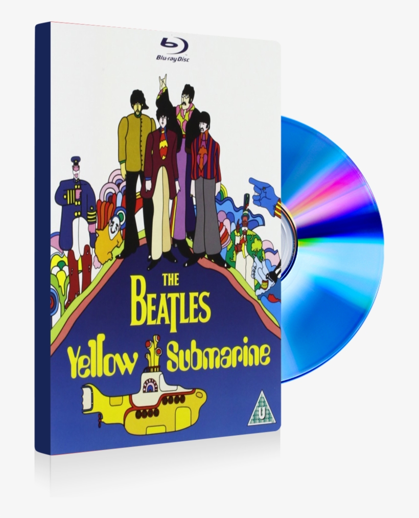 Double Tap To Zoom - Yellow Submarine (blu-ray Disc), transparent png