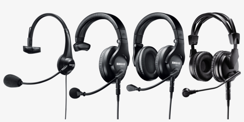 Shure Brh440m Broadcast Full-size Headset - Cardioid, transparent png