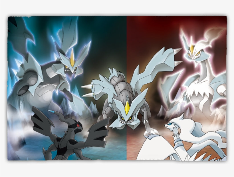 Important Stuff - Kyurem Noir Et Blanc, transparent png