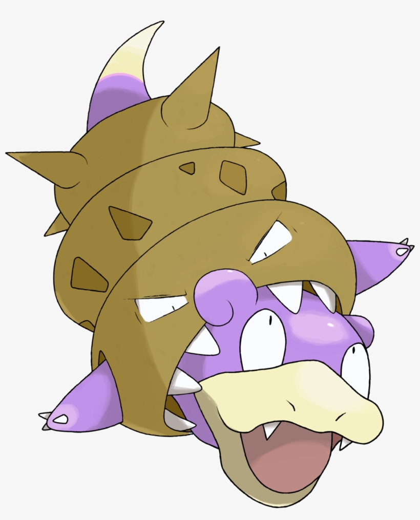 Mega Speedy And Spikey - Mega Slowbro Shiny, transparent png