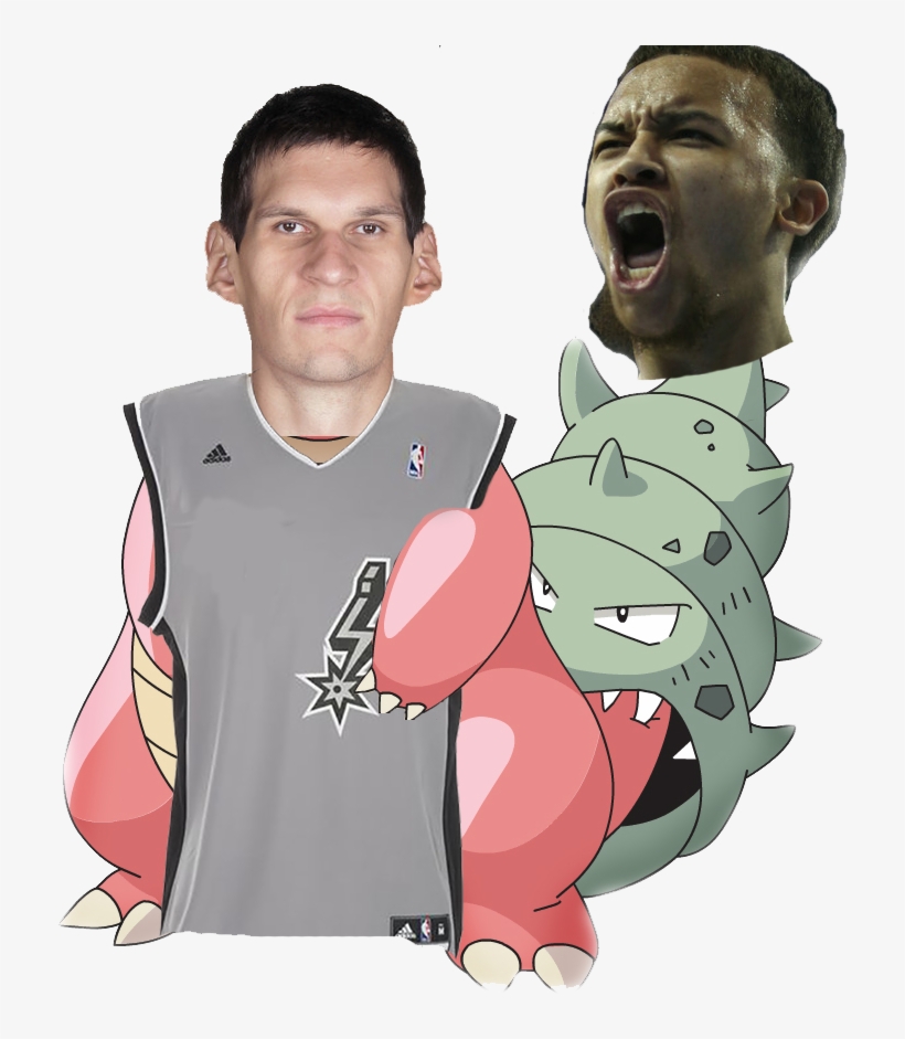 Kyle Anderson & Boban Marjanovic = The Slowbros - Slowbro Pokemon, transparent png