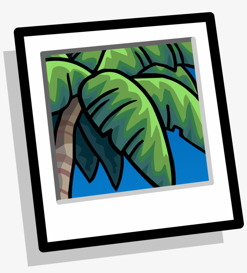 Tropical Palm Background Icon - Palm Trees, transparent png