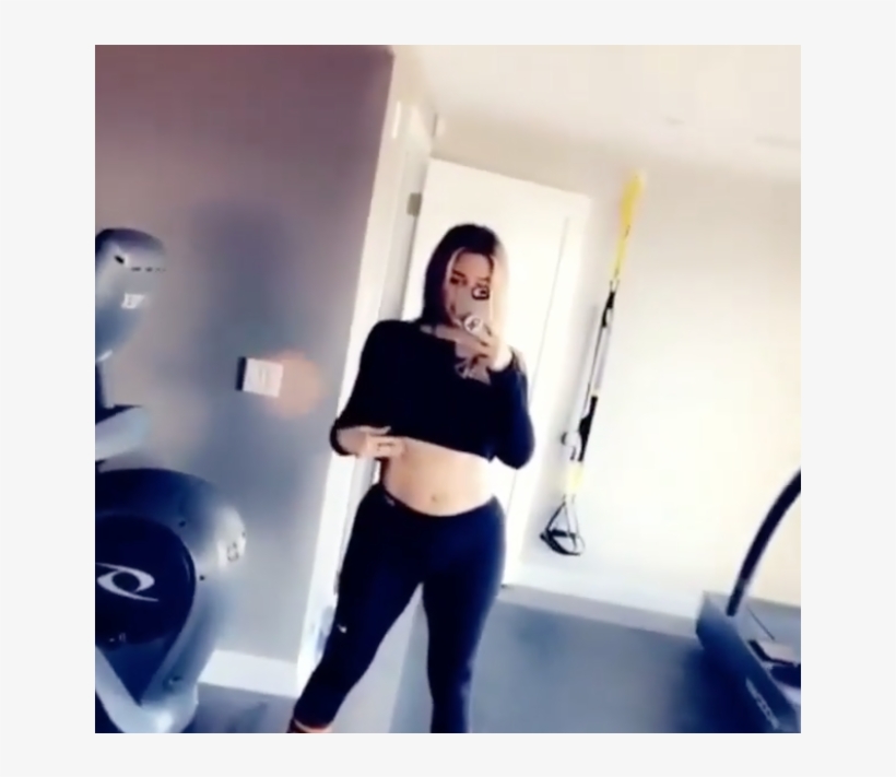 Khloé Kardashian Has Never Been So Motivated - Khloe Post Baby Body, transparent png