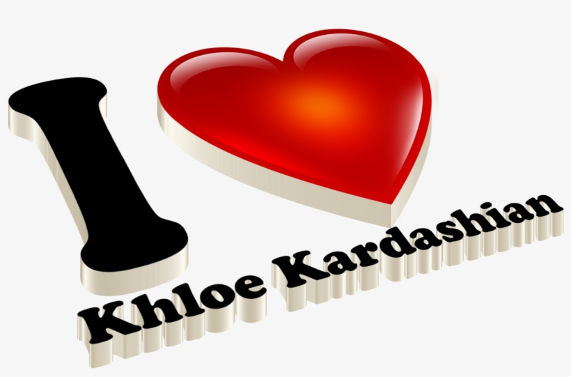 Khloe Kardashian Love Name Heart Design Png - Deepika Names, transparent png