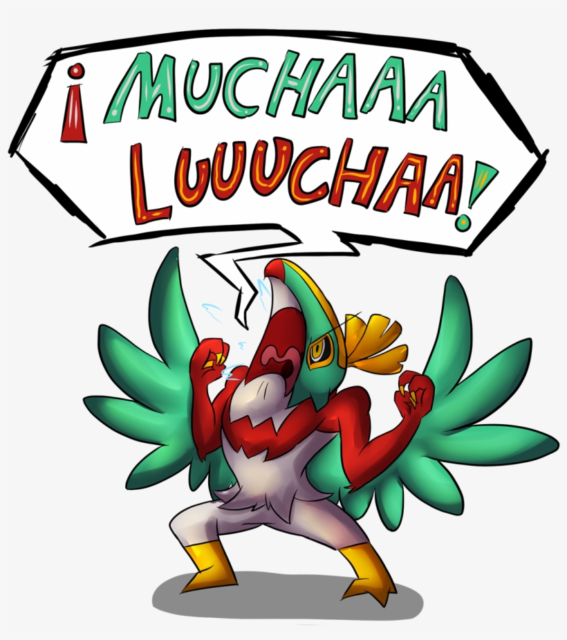 Muchaaa Pokémon X And Y Pokémon Heartgold And Soulsilver - Mucha Hawlucha, transparent png