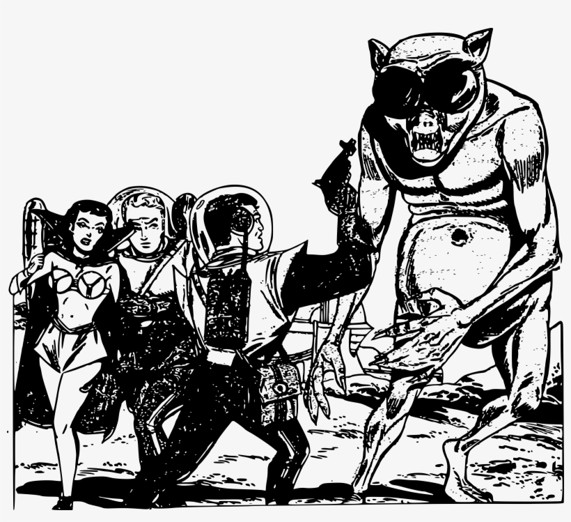 This Free Icons Png Design Of Scifi Monster, transparent png