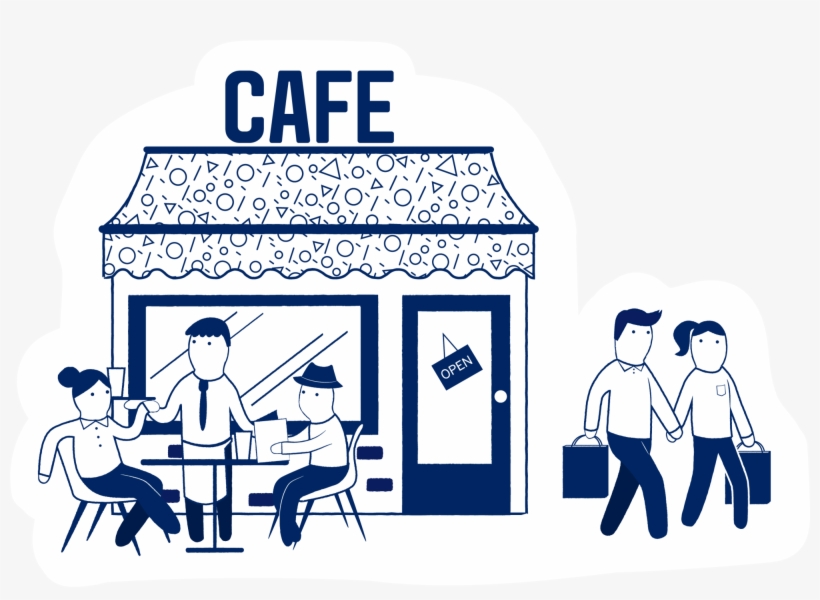 Why We Celebrate Our Places On Small Business Saturday - Cartoon, transparent png