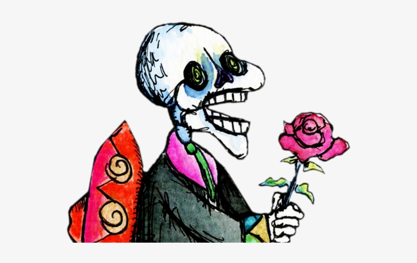 Halloween Skeleton Clipart At Getdrawings - Day Of The Dead Transparent, transparent png