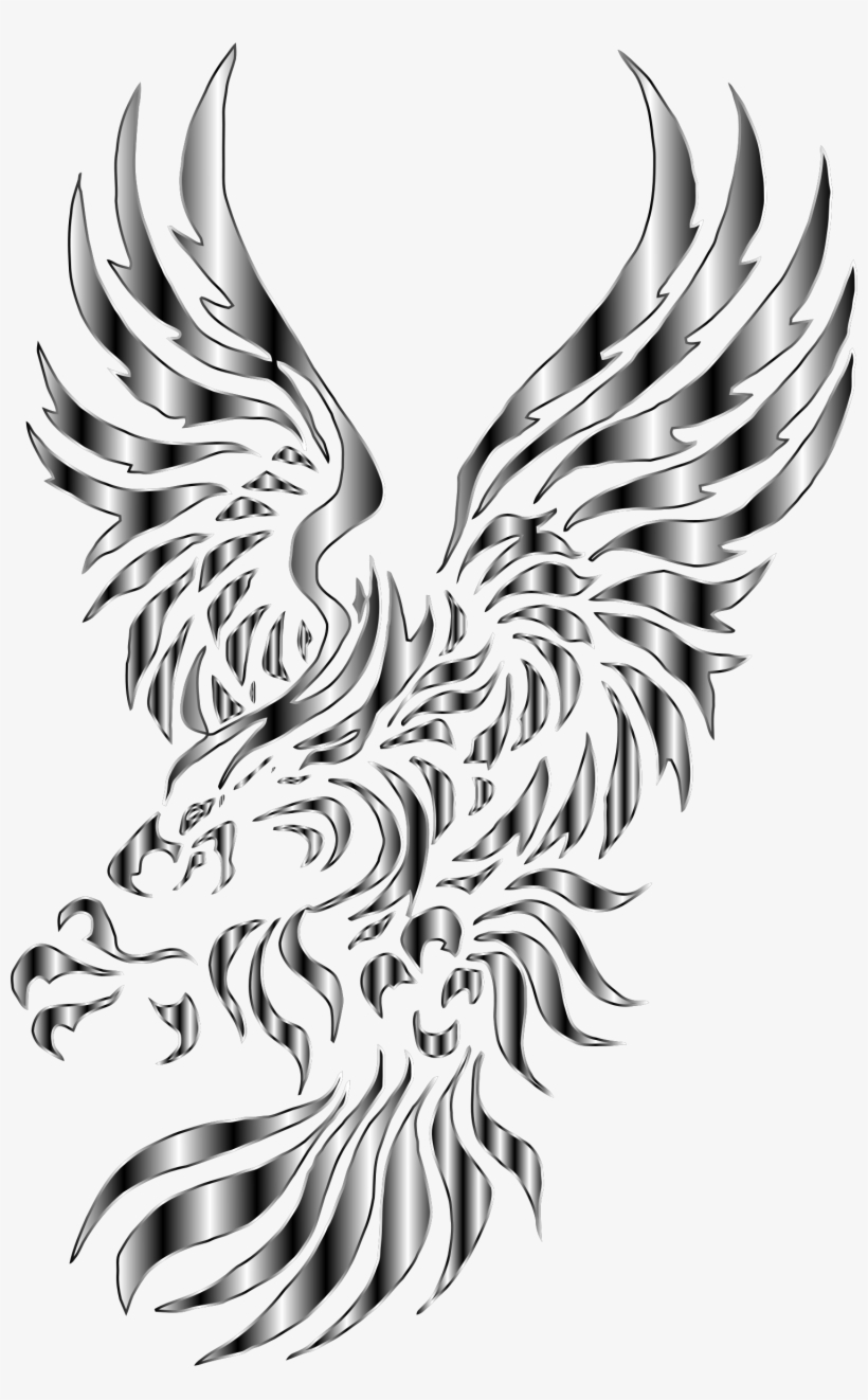 Eagle - Tribal Eagle, transparent png