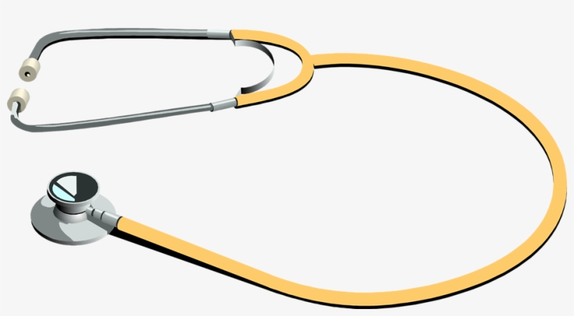 Medicine Clipart Stethescope - Doctor, His Patient And The Illness, transparent png