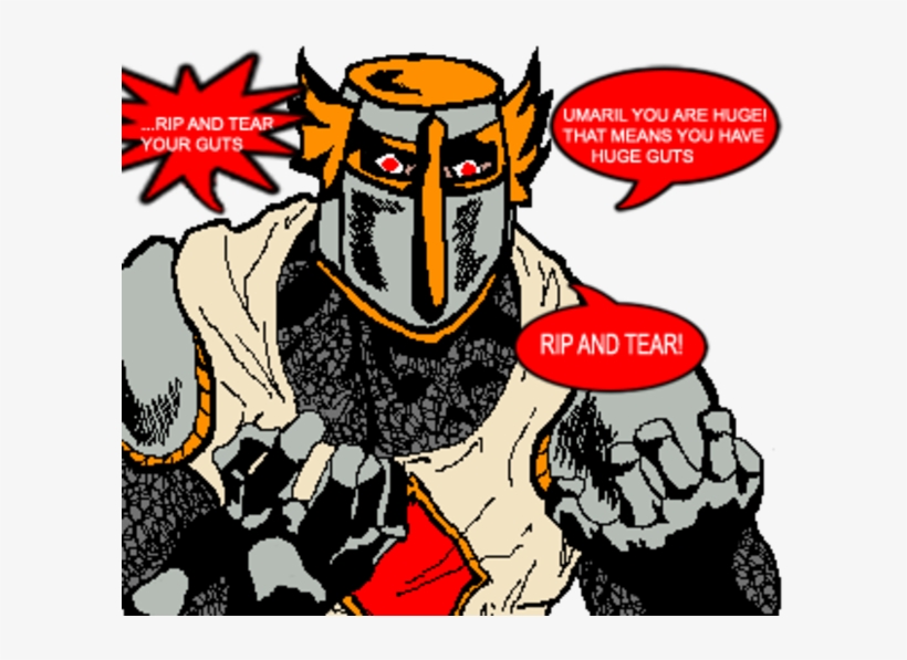 44228133 - >> - Rip And Tear Pelinal, transparent png