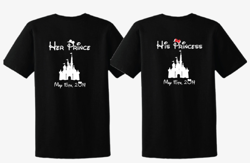 500223 Her Prince Disney - Mom Disney Shirt, transparent png
