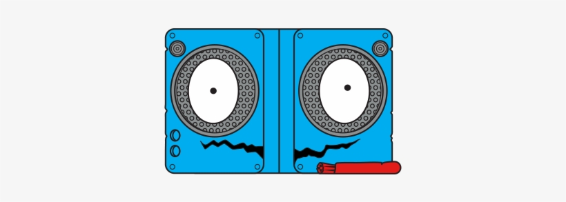 Sucky Speakers Blue - Blue, transparent png