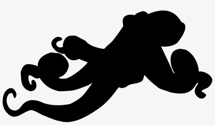 Octopus Clipart Real Octopus - Octopus Silhouette, transparent png