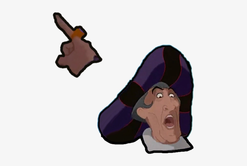 The Frollo Cursor - Cartoon, transparent png