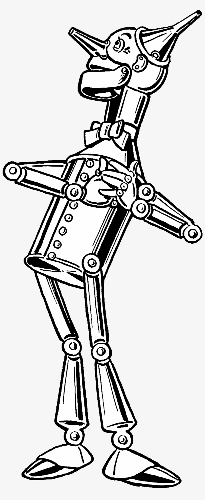Tin Woodman - Wonderful Wizard Of Oz Tin Man, transparent png