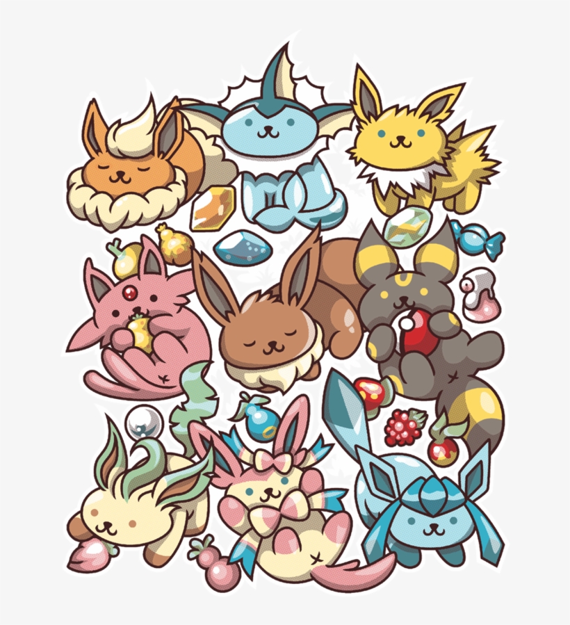 Neko Atsume Eeveelution, transparent png