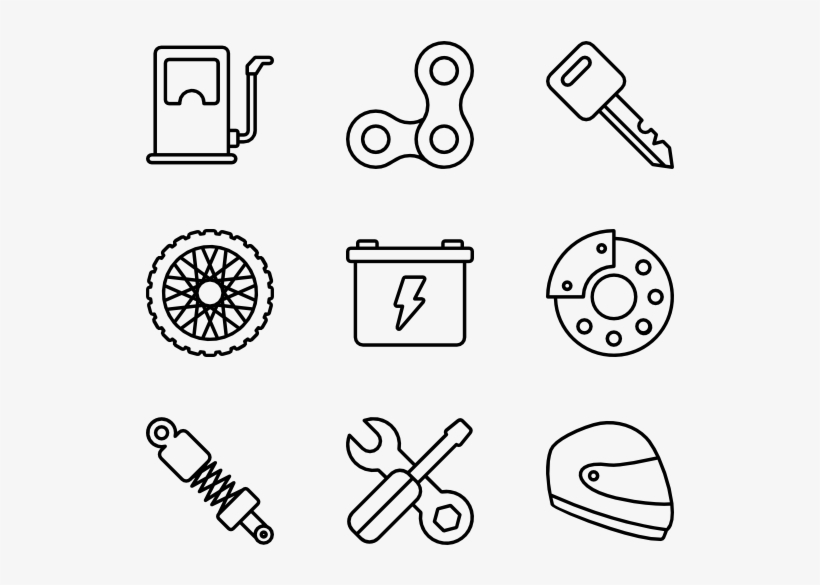 Motorcycle - Motorcycle Icons, transparent png