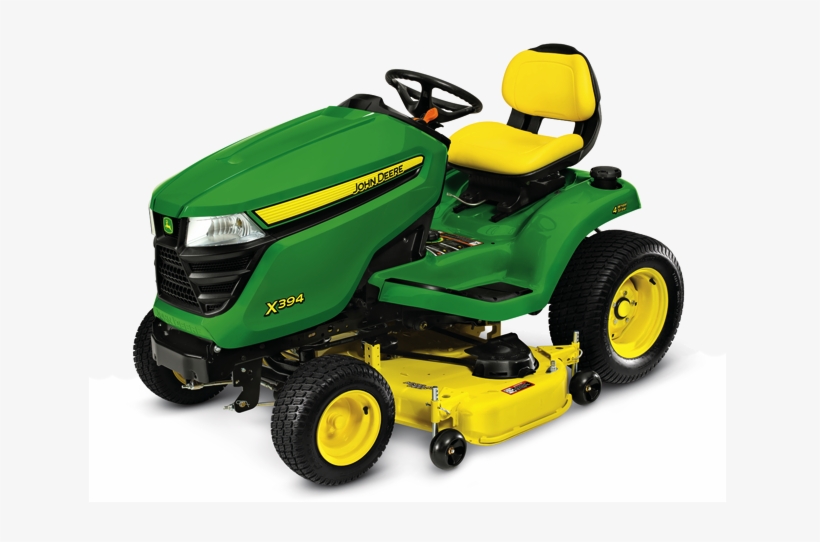 Image - John Deere X394 Riding Lawn Mower, transparent png