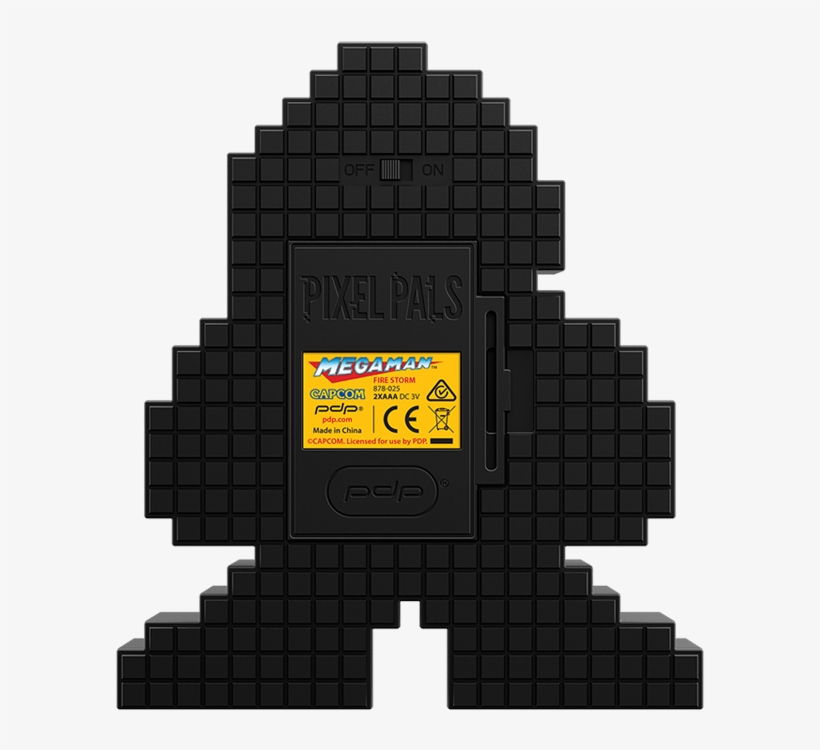 Solar Blaze Mega Man - Pdp 878-025-na-meg-nb Novelty Pixel Pals Capcom Megaman, transparent png