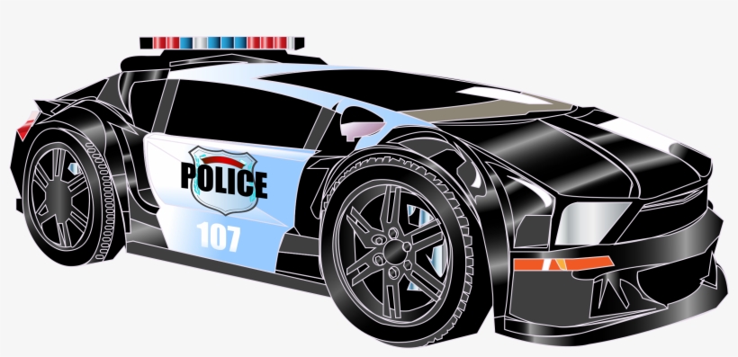 Big Image Png - Police Car .png, transparent png