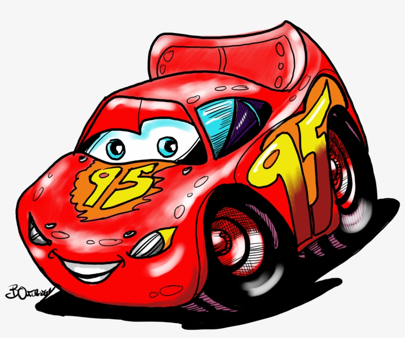 Lightning Mcqueen - Drawing, transparent png