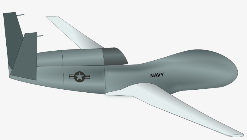 This Free Icons Png Design Of Global Hawk Uav Drone, transparent png