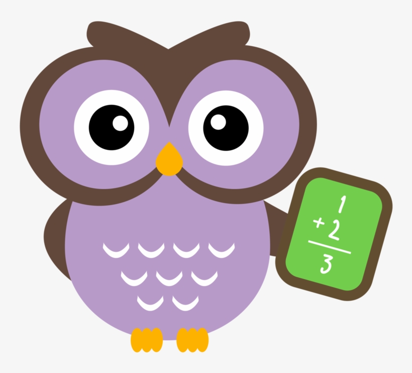 Banner Free Burke Ashley Math Teacher - Cute Owl Clip Art, transparent png