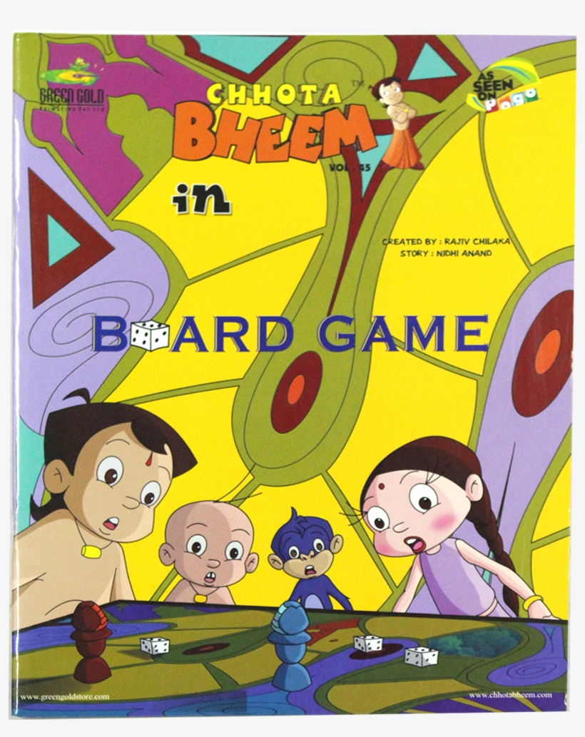 Chhota Bheem In Board Game - Chhota Bheem Vol. 45: Board Game [book], transparent png