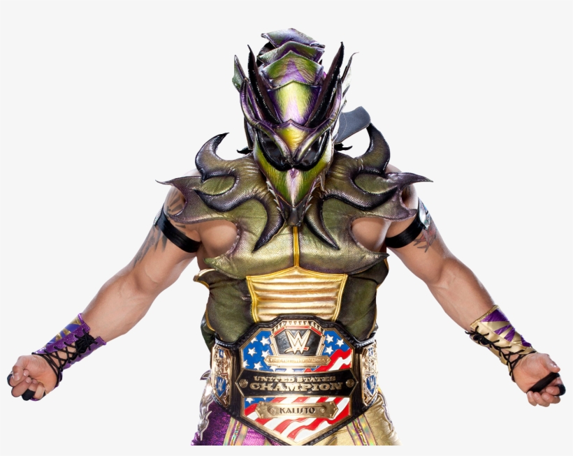 Nxc4dkh - Wwe United States Champion Kalisto, transparent png