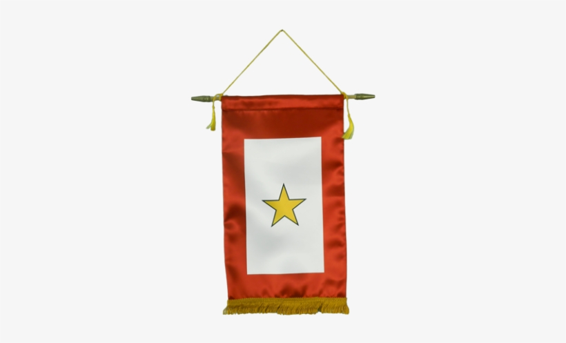 Gold Star Banner - Flag, transparent png
