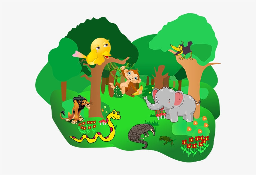 Clip Download Jungle Story Frames Illustrations Hd - Short Story, transparent png