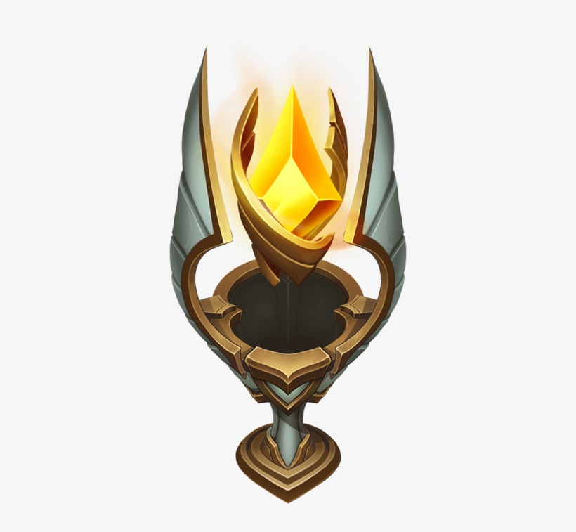 Clash Level 5 Demacia Trophy - Clash Trophy League Of Legends, transparent png
