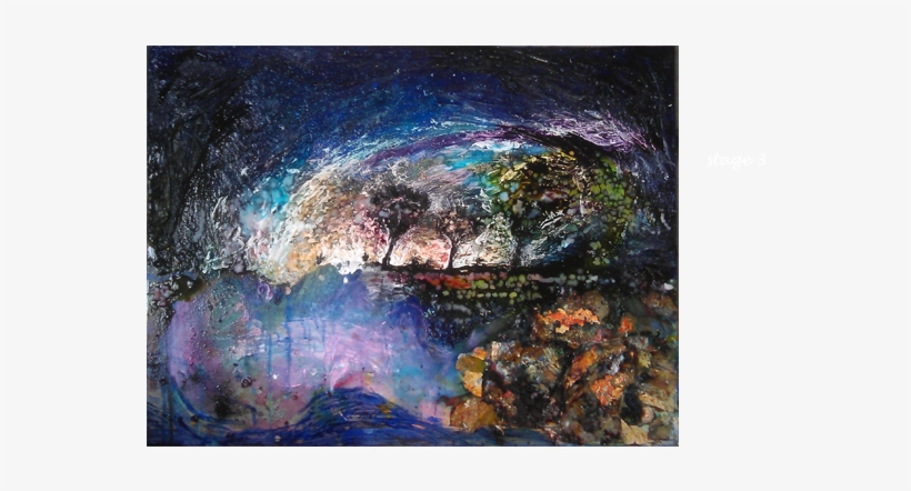 Stage 1 Stage 2 Stage 3 - Painting, transparent png