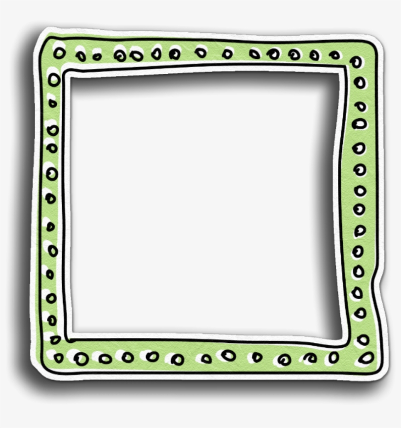 Frame Frames Green White Border Borders Picture Frame 1024x1024 PNG