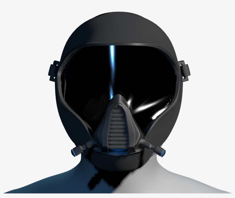 Amazing Image Blue - Mask, transparent png