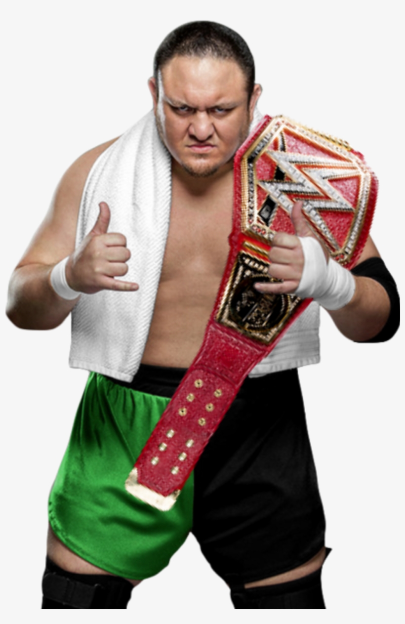 Finn Balor Universal Champion Png - Samoa Joe 2015 Posed Poster, transparent png