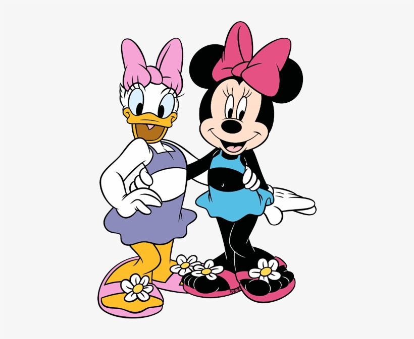 Daisy Duck Clip Art Disney Galore In Daisy Duck And Minnie Mouse