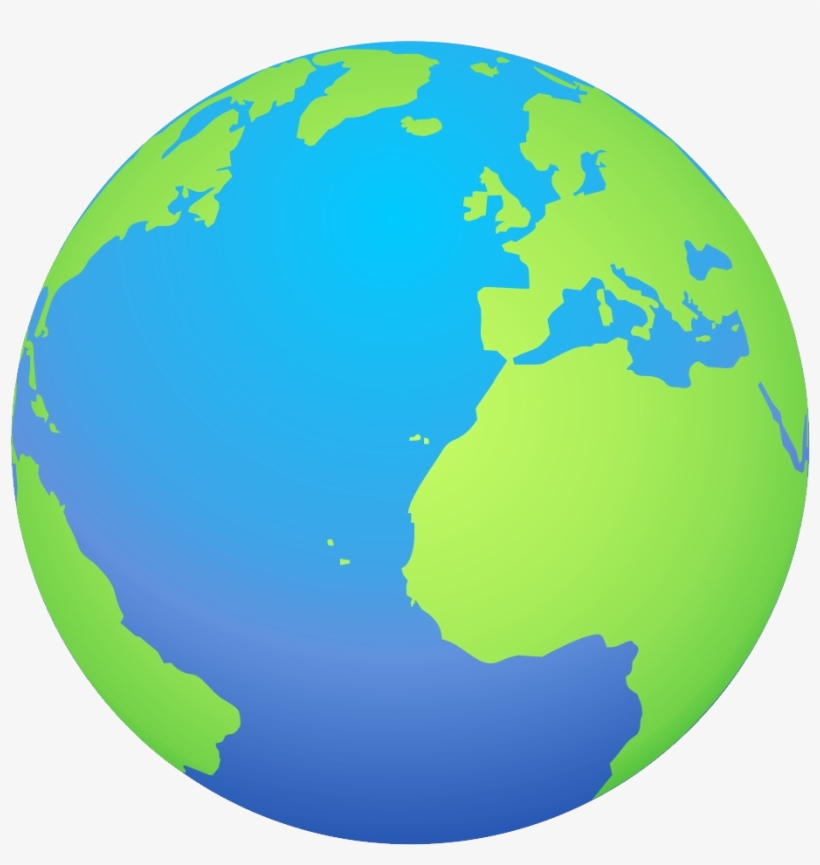 Globe Transparent Image - Earth Cartoon No Background, transparent png