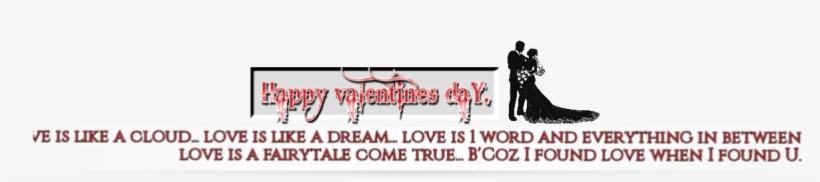 Happyvalentines Day Png - Calligraphy, transparent png